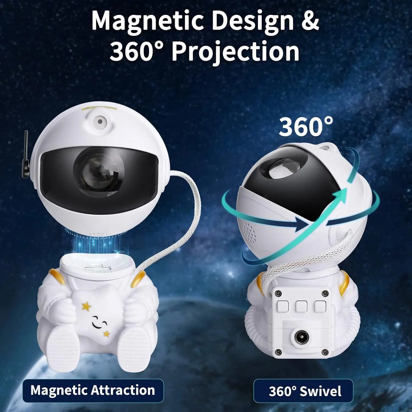 HGT - Astronaut Galaxy Projector